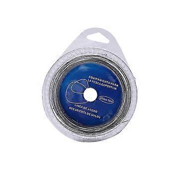 Fios de Aço Trançados de Alta Resistência 7 Fios (20lb) para Pesca Marítima - 10m