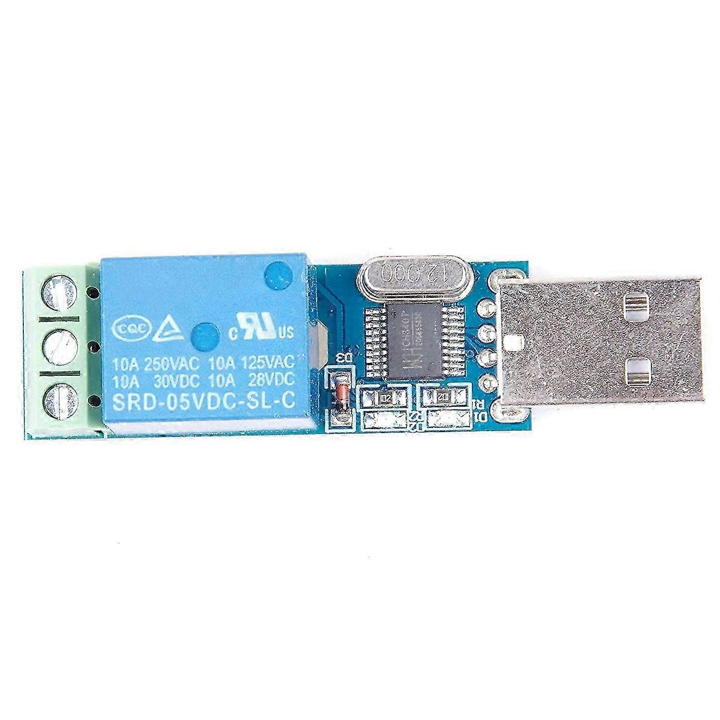 Usb Relay Module Usb Intelligent Control Switch Switch Para Lcus-1 Tipo Conversor Eletrônico