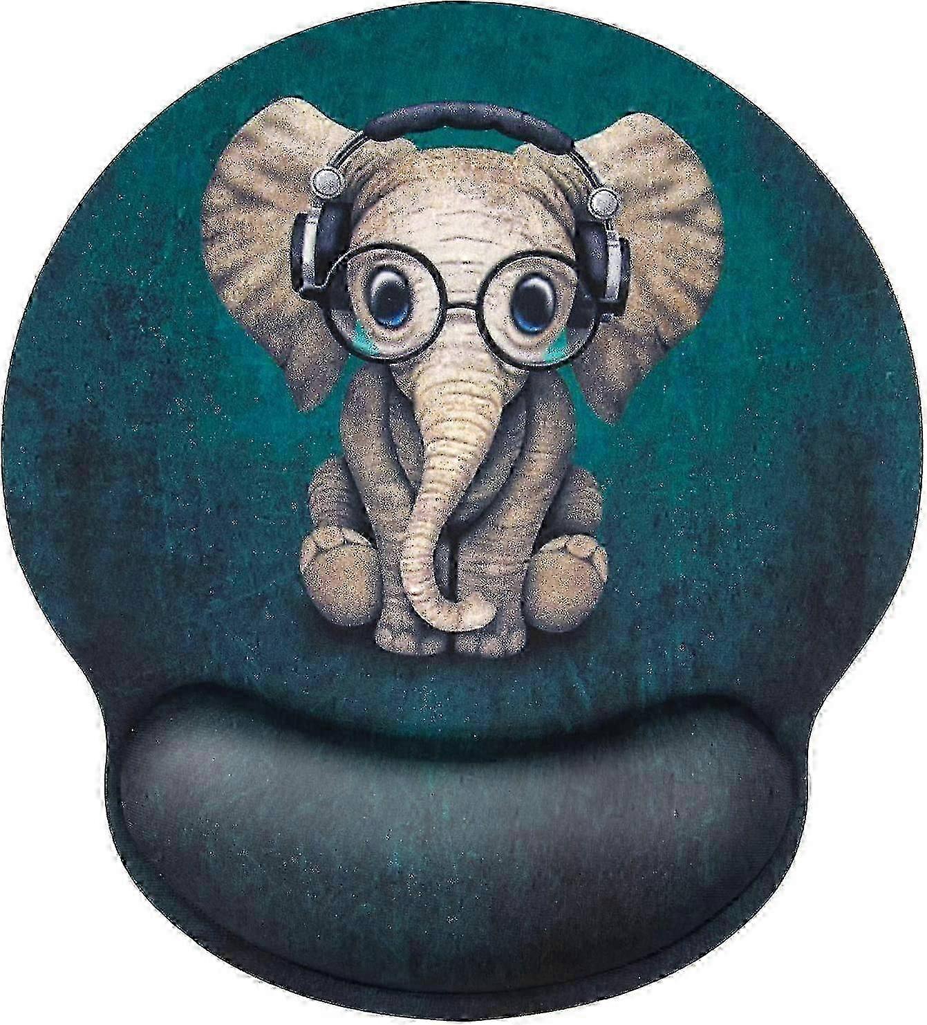 Contoured Memory Foam Mouse Pad