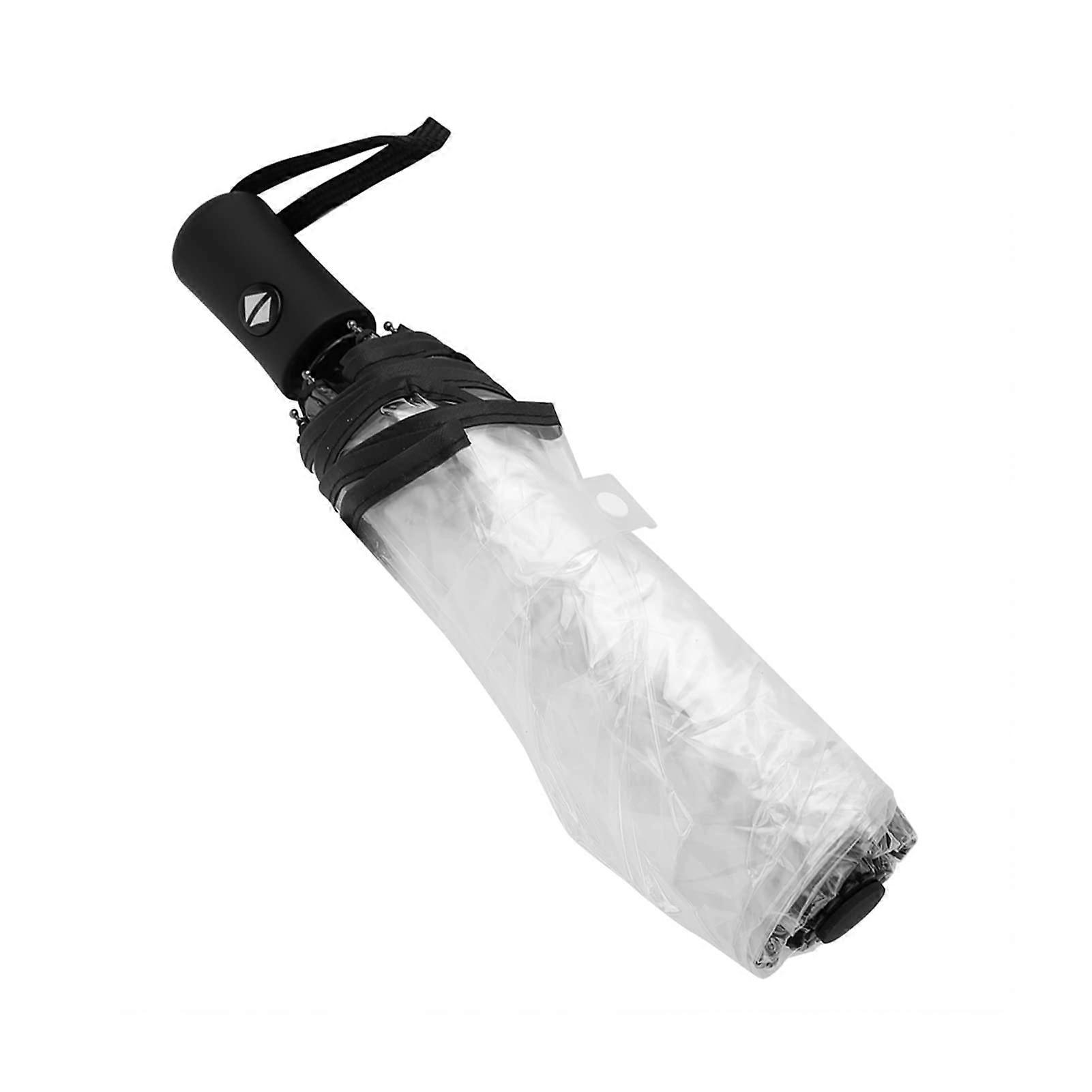 Clear Bubble Umbrella Automatic OneHand Open WindResistant Frame Transparent Dome for Travel