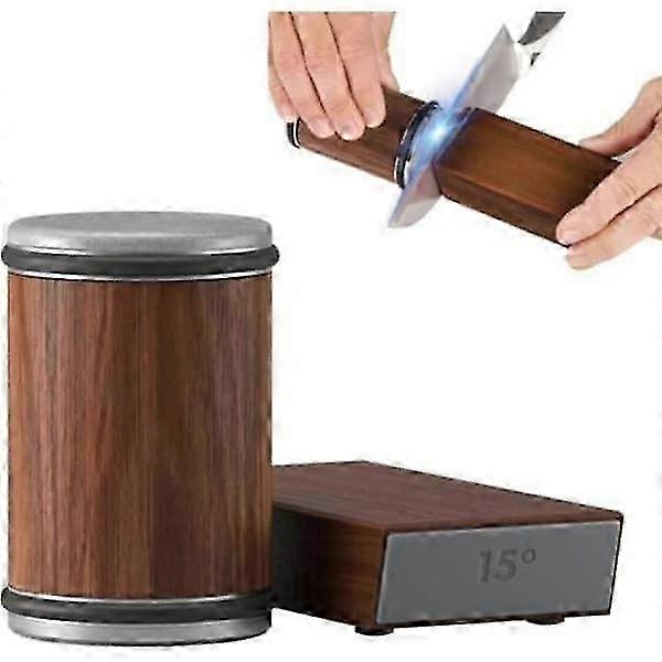 Roller-Based Diamond Knife Sharpener