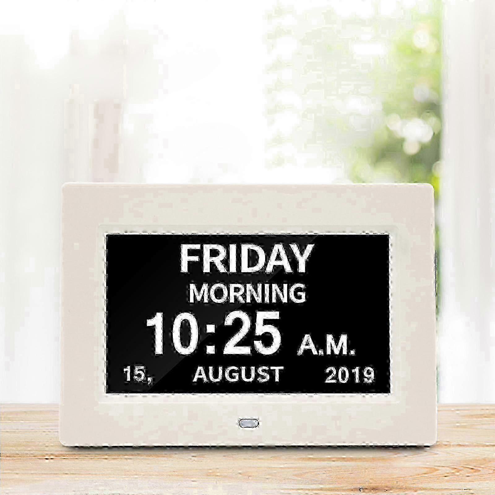 7 Inch Clear-View Elderly Digital Clock