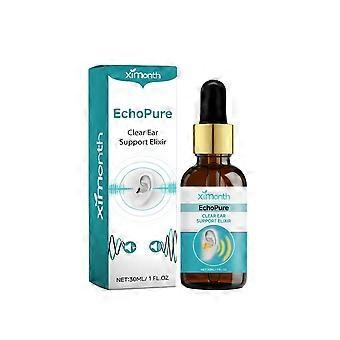 XIMONTH EchoPure Clear Ear Support Elixir for hørekomfort og ørevelvære