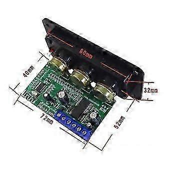 Bluetooth 5.0 Amplifier Power Audio Board 30W Mono Stage Power Amplifier Board, U Disk Decoder, wit js