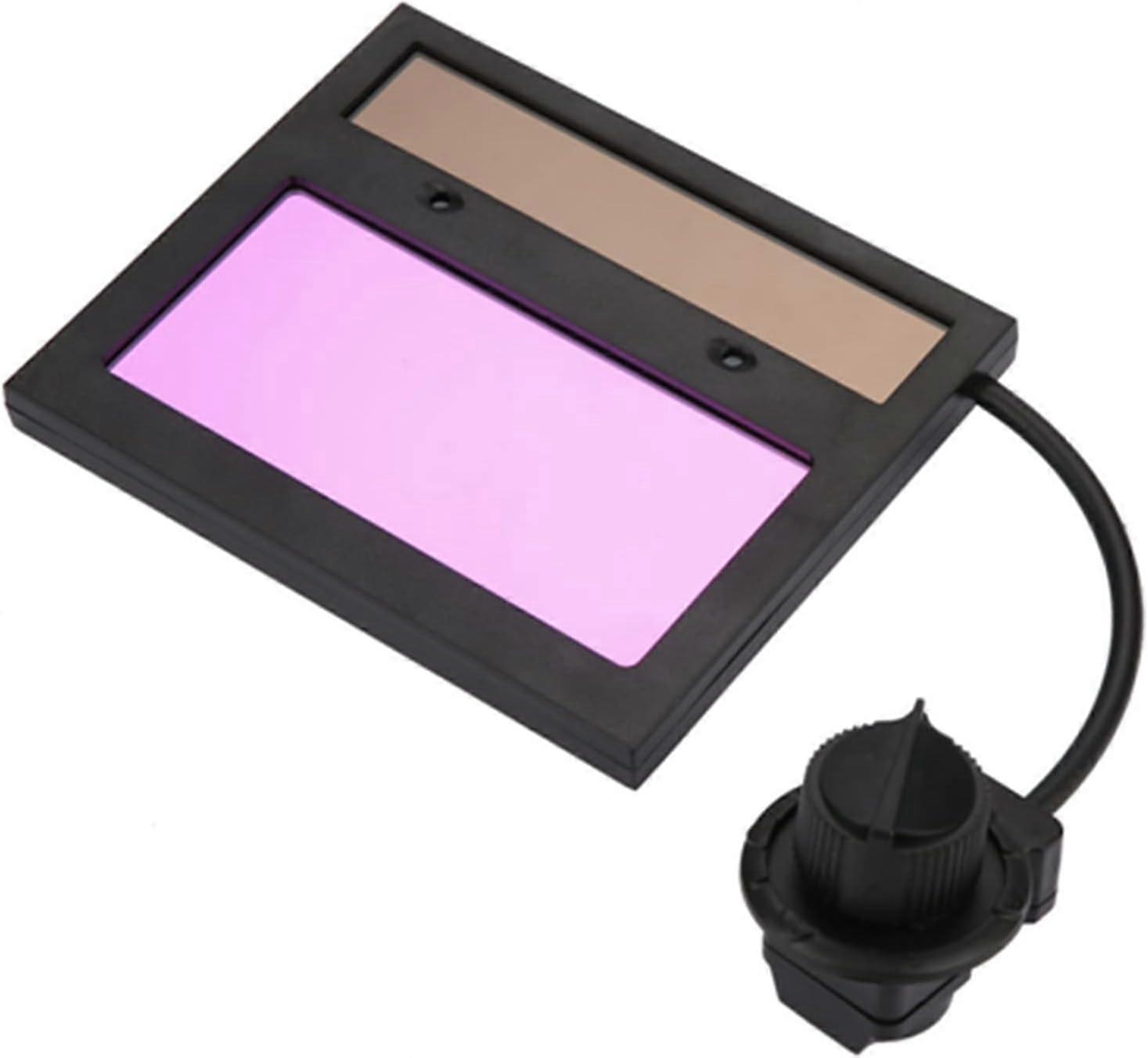 Auto-Darkening, Solar-Powered, Large-View Welding Lens