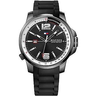 Tommy hilfiger brandon ip Quartz Analog Man Watch with Silicone Bracelet 1791221