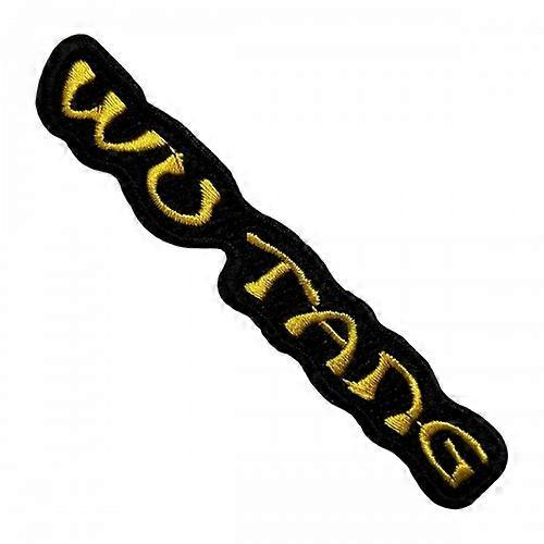 Wu-Tang Clan Woven Text Logo Patch