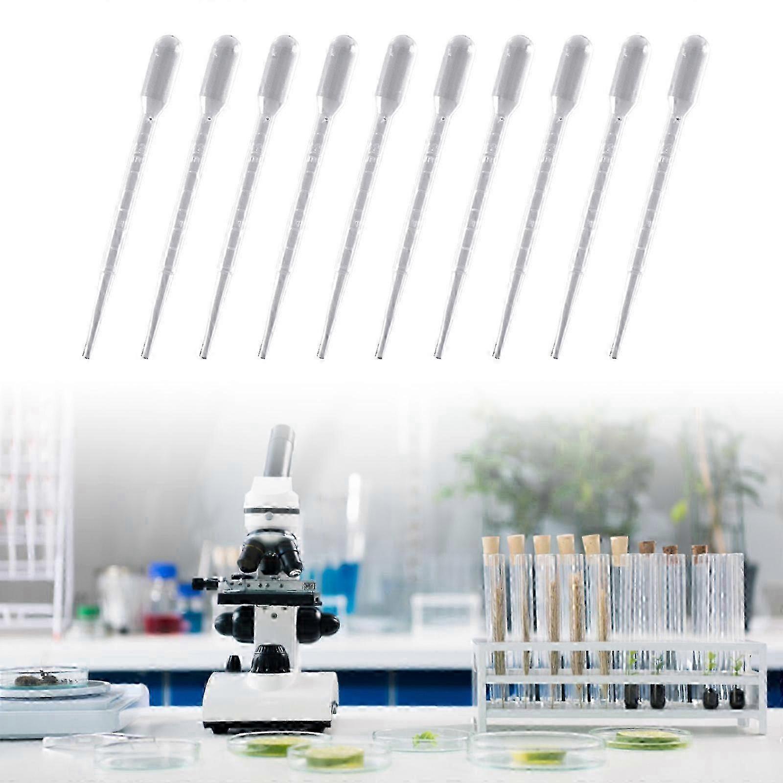 100pc Multifunctional Transfer Pipettes, 0.2ML 0.5ML 1ML 2ML 3ML 5ML Sizes