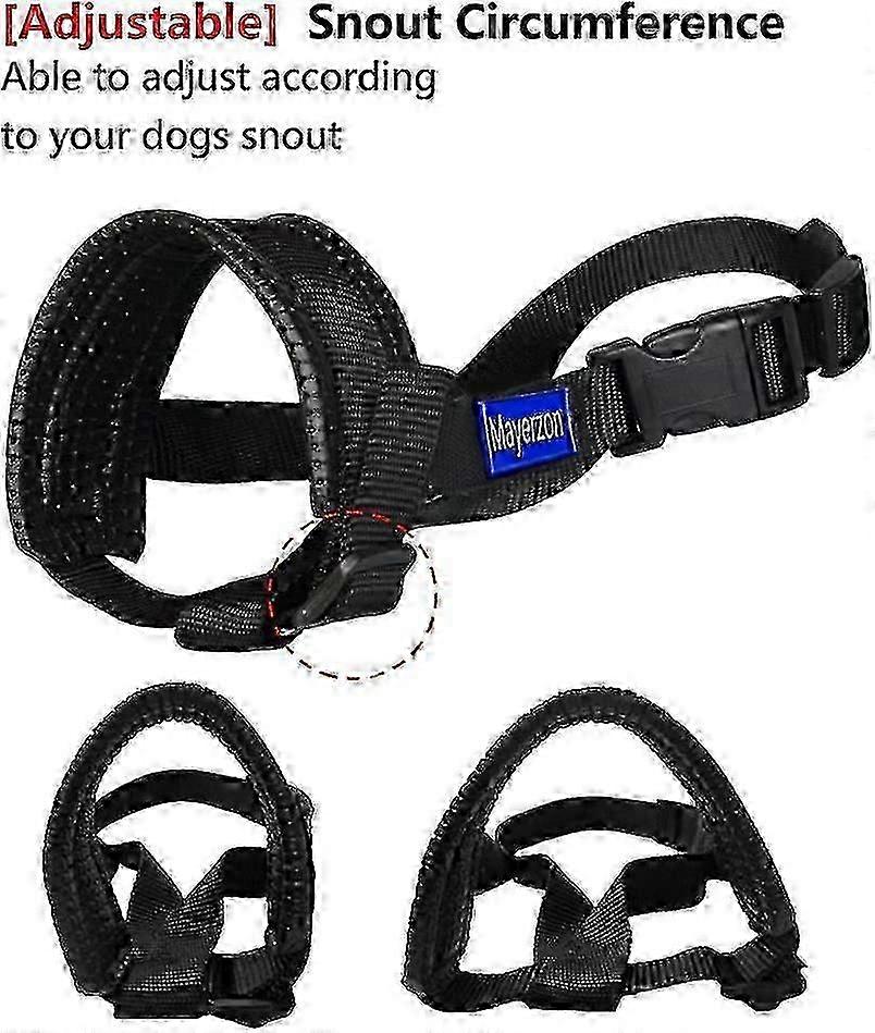 XL Nylon Dog Muzzle Adjustable