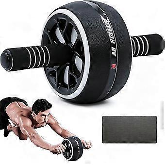 AB Wheel Roller, Abdominal Wheel Fitness for Home and Gym, Training Equipment with Knee Pad.