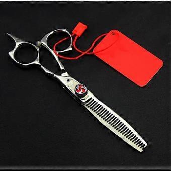 5.5 Inch Professional Hair Cutting Scissors Set, 440C Stainless Steel Barber Shears for Salon and Home Use