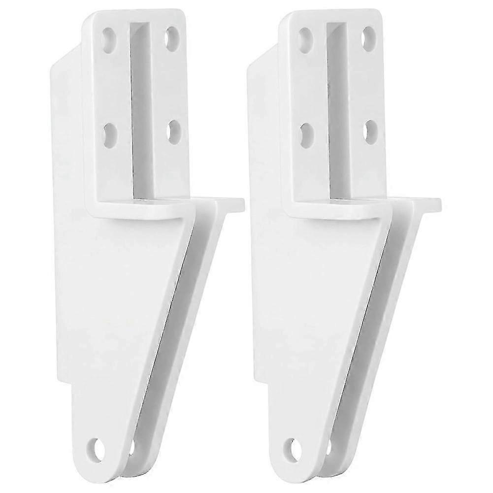 White Plastic Closer Bracket Replacement Set