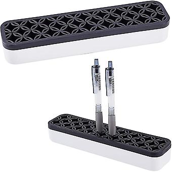 Desktop Organizers Silicone Makeup Brush Holder Cosmetic Storage Bo...