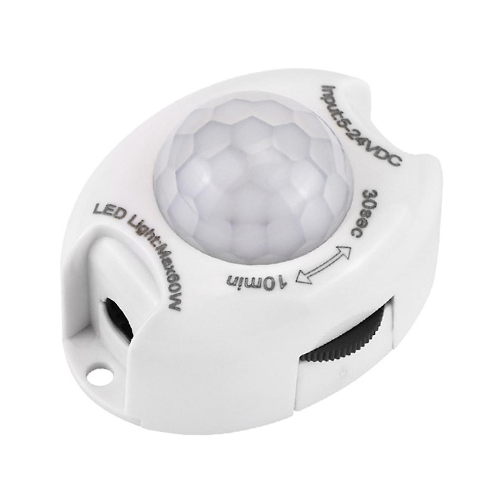 Intelligent Light Sensor Controller Dc 5-24v 3a Pir Motion Sensor Detection Switch For Led Strip Hallway Closet Wardrobe Lights