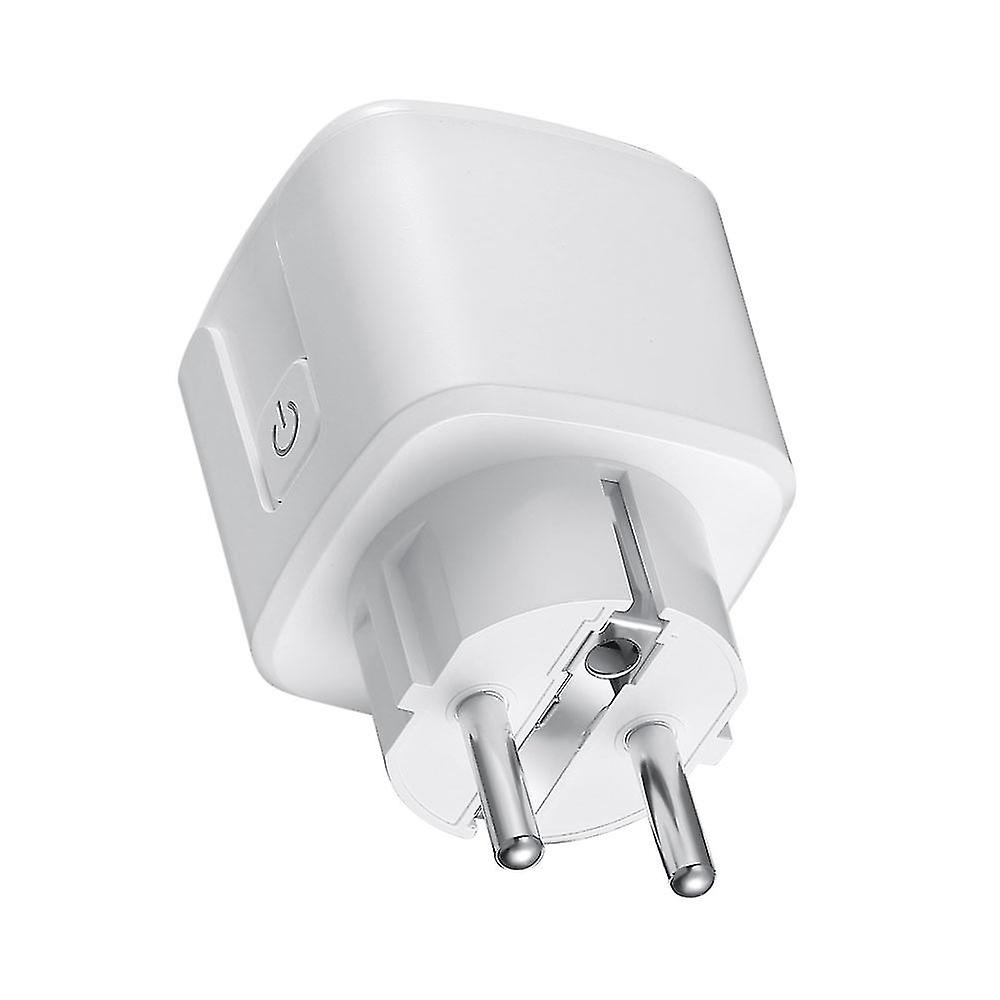 Tuya Smart Zigbee Plug 16a Eu Outlet 3680w Power Meter Compatiable With Alexa And Tuya Hub