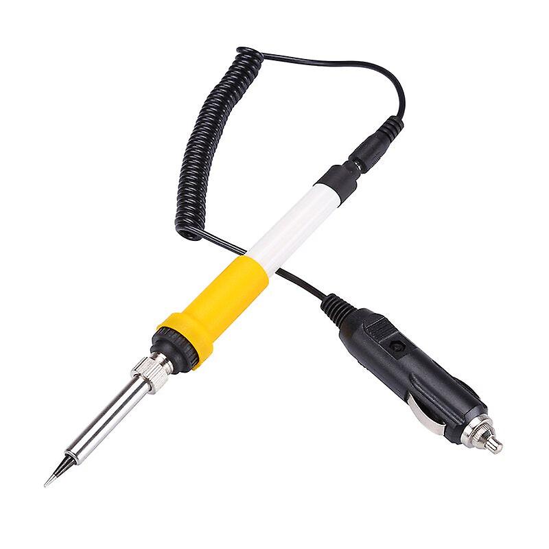 60W Dc12v Electrical Soldering Iron Welding Pencil Low Voltage Auto Car Solder Repair Tools