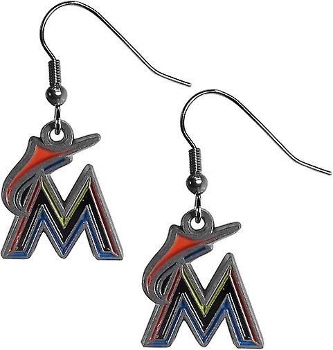 Miami Marlins MLB Sophie Style Dangle Earrings