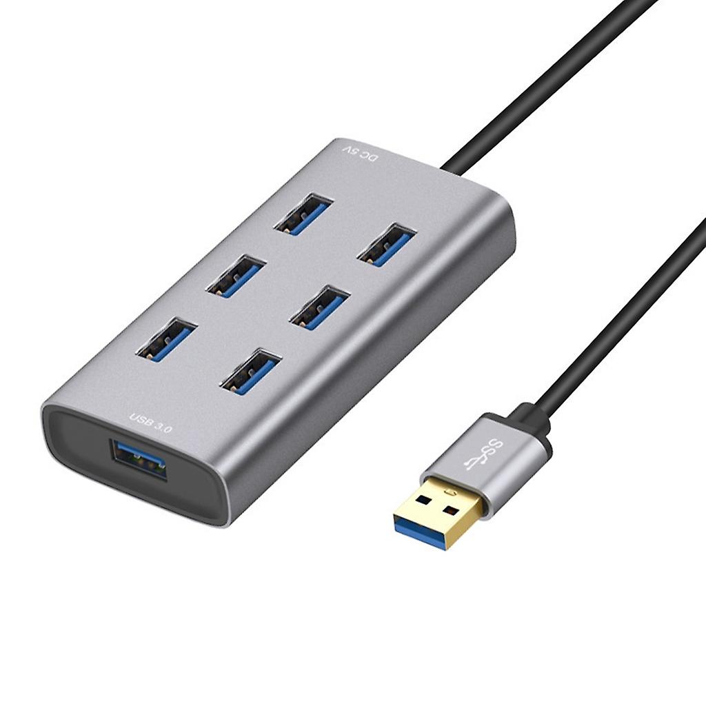 USB 3.0 Hub, 300MB/s HighSpeed Data Transmission USB Splitter for Laptop PC