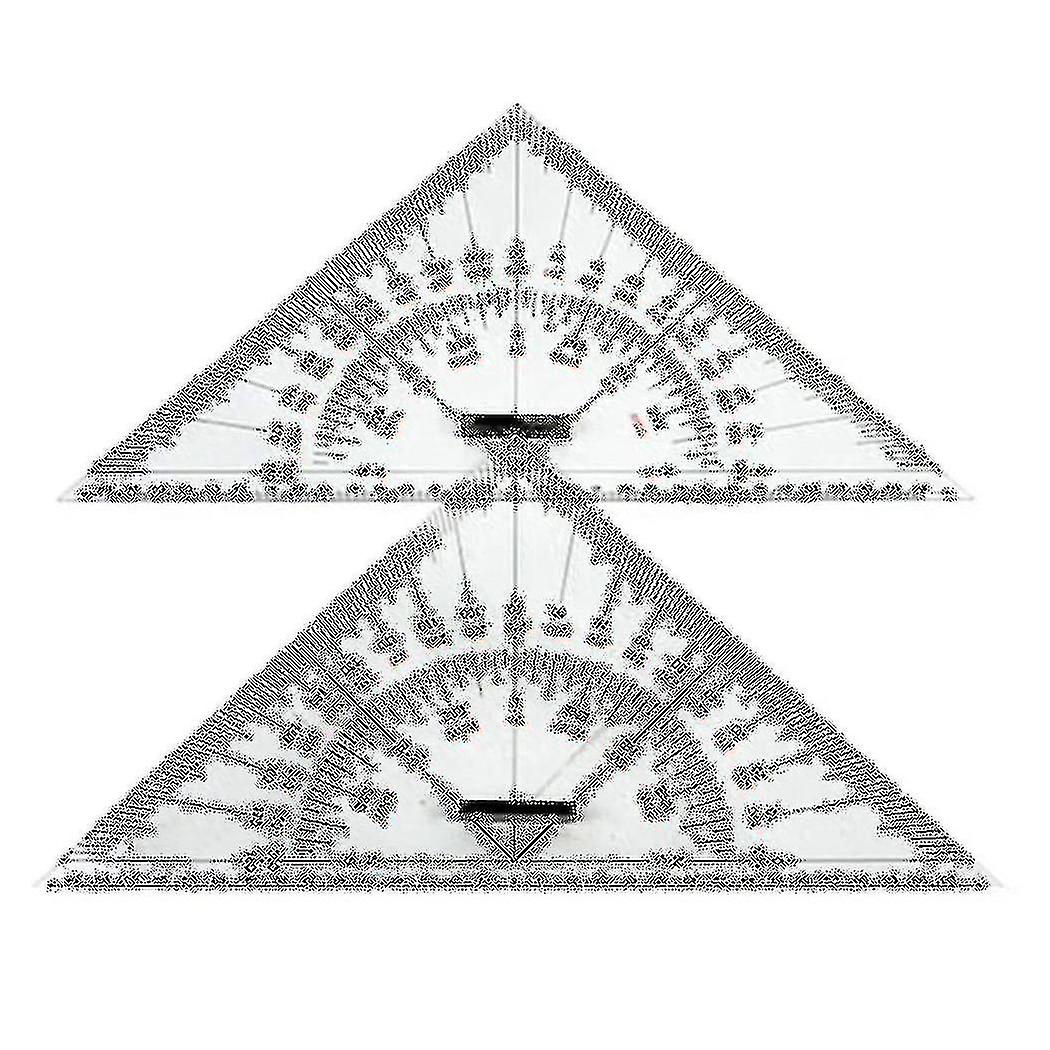 Chart Drawing Triangle Ruler For Drawing 300mm -scale Triangle Ruler For Distance Measurement Teach