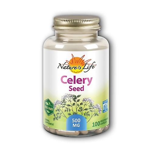 Semilla de apio Nature's Life, 100 cápsulas (Pack de 4)