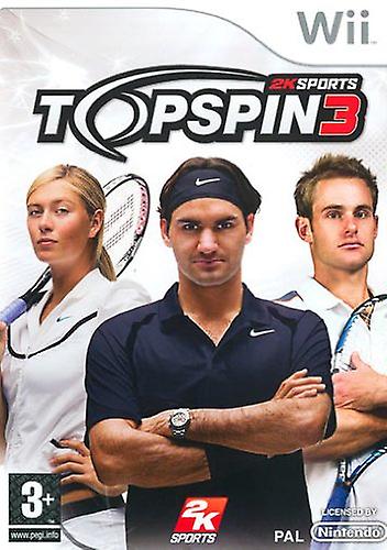 Top Spin 3 - Wii - PAL - New & Sealed
