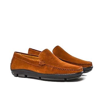 Joss Suede Driving Loafers