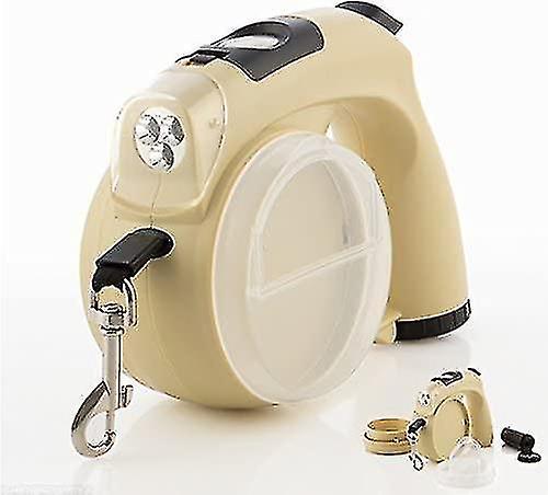 Retractable Dog Strap 6 In 1 Beige