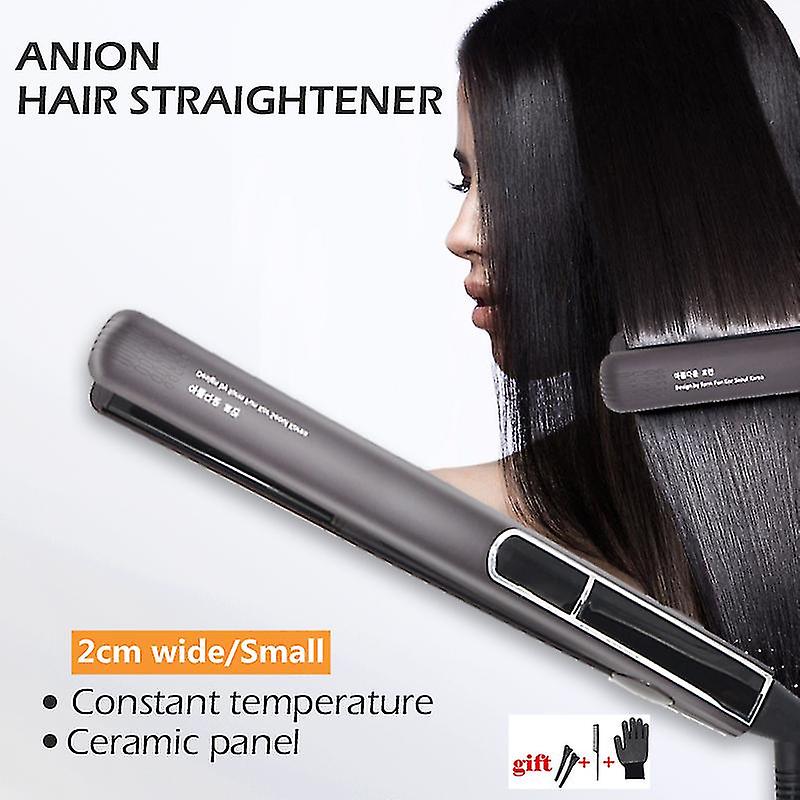 Salon Korean Wide Plate Ceramic Heating Hair Straightener 3d Floating Styling Tools