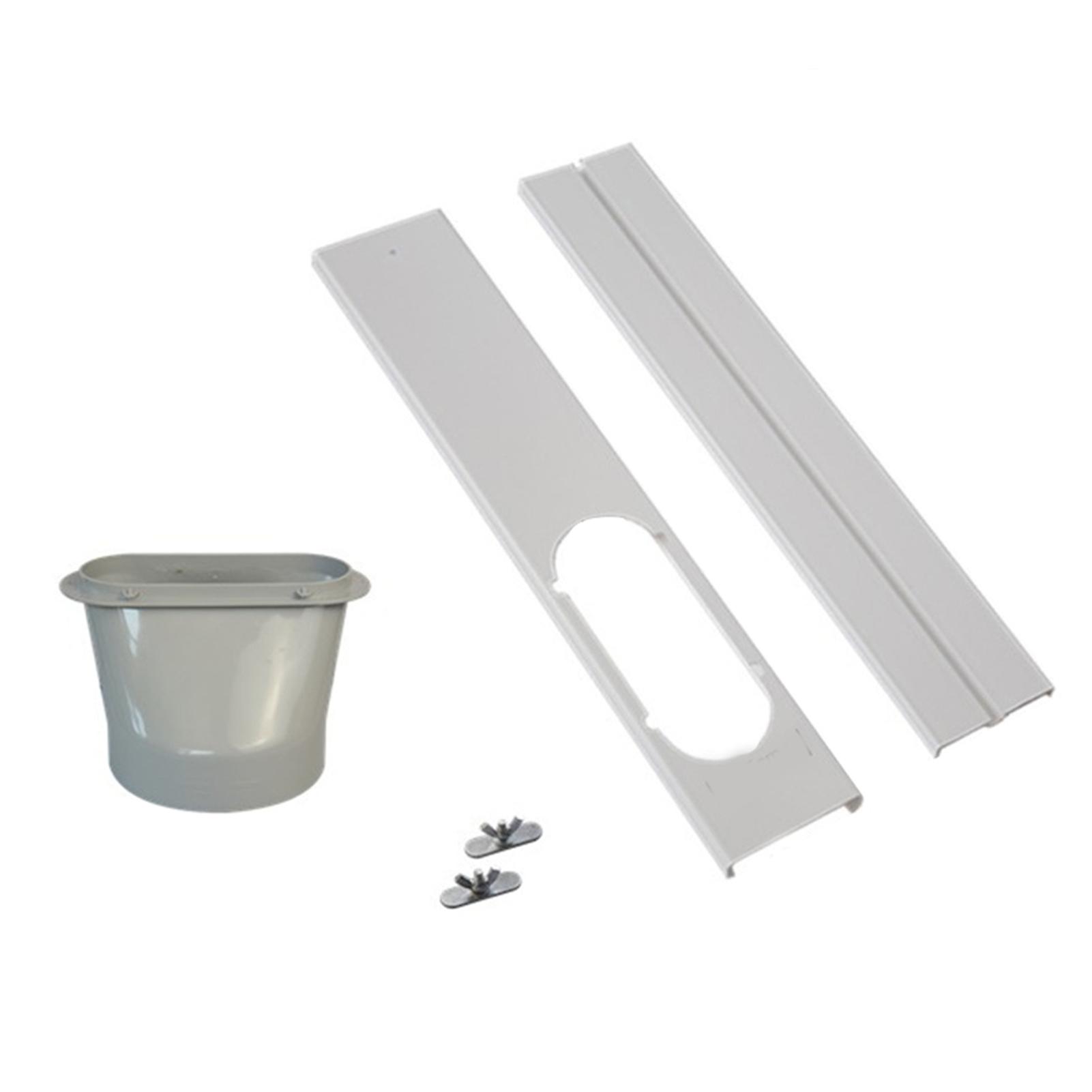 Portable Air Conditioner Window Vent Kit Adjustable Window Seal Plate Set