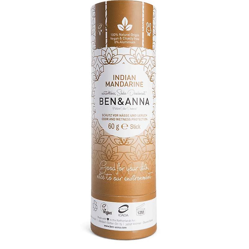 Ben & Anna Natural Deodorant Stick - Indian Mandarin