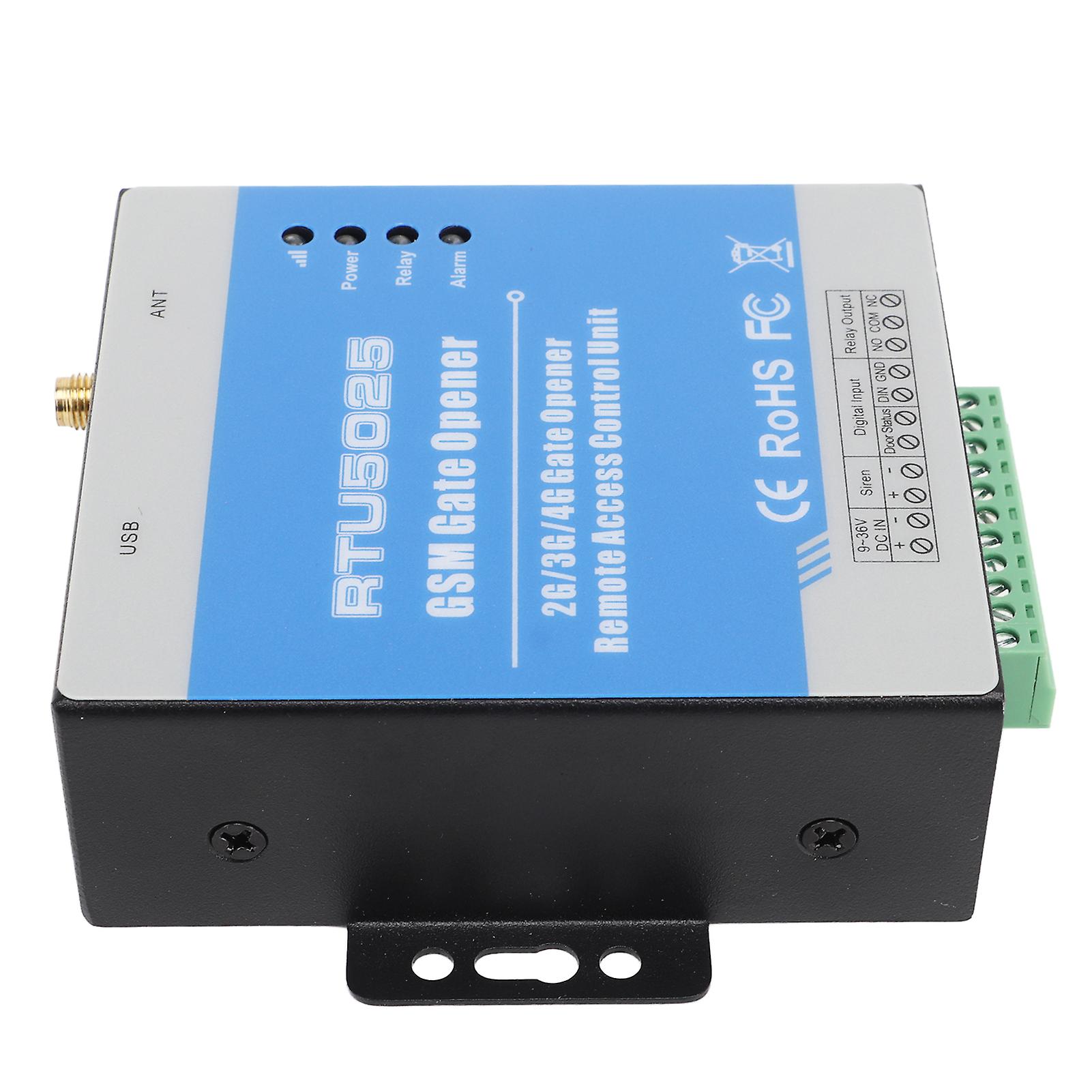 RTU5025 Toröffner GSM 3G 4G LTE Wireless Remote Toröffner Bediener Garagentor Access Controller AC 100-240V 4GL-E EU Stecker
