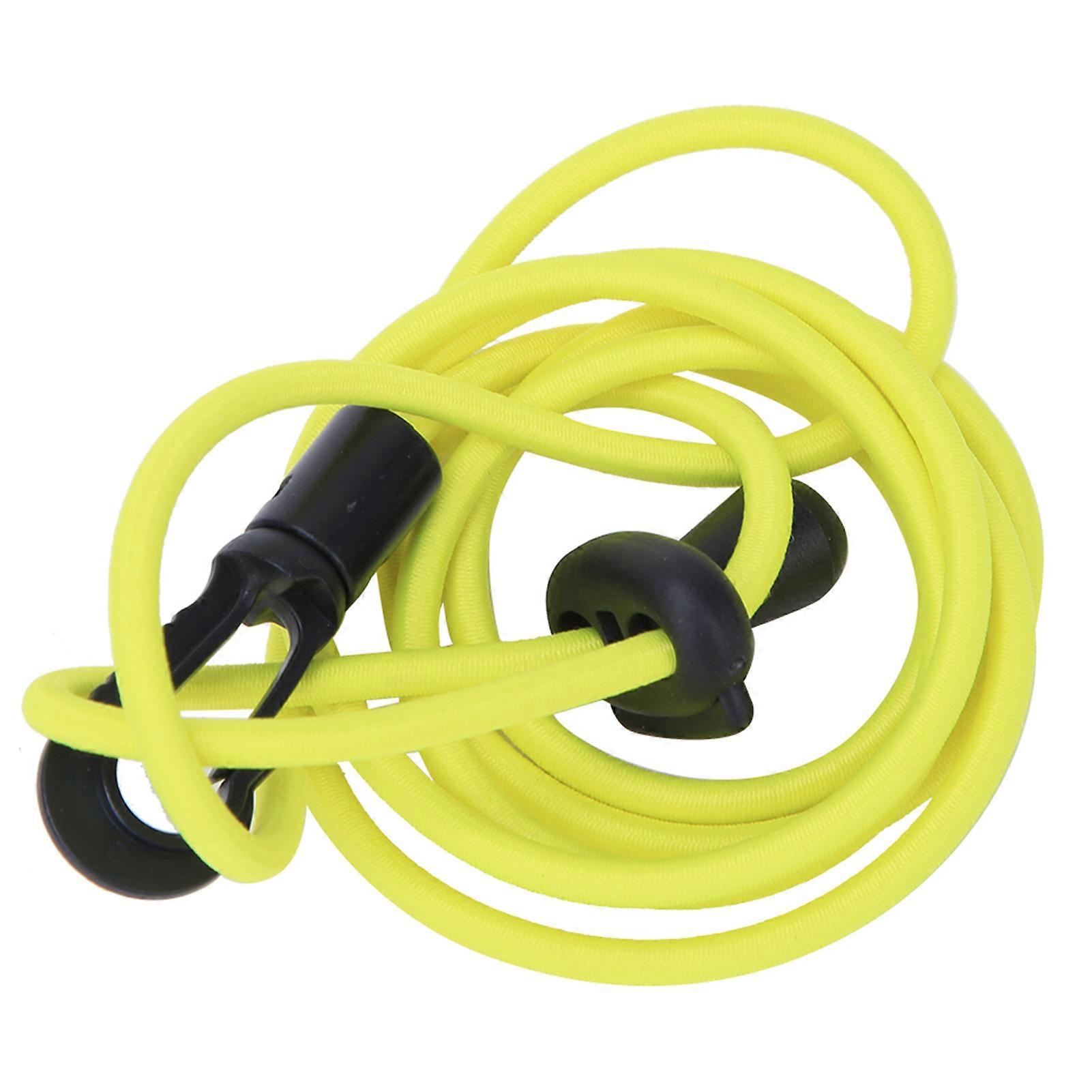 DIY Elastic Kayak Paddle Leash Bungee Rope Buckle Combination Lanyard Canoe Accessory