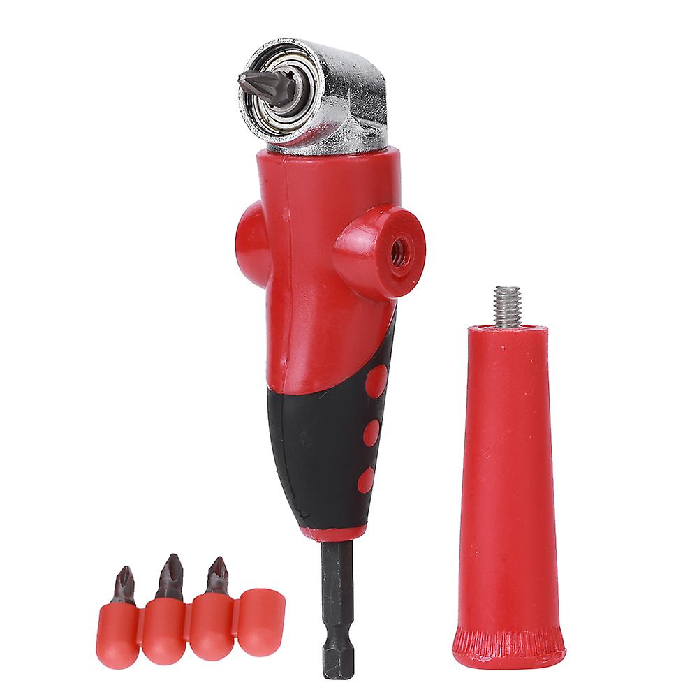 105 Degree Screwdriver Bit Set Bending Drills 4pcs Cross Screwdriver Bit Handle Adapter