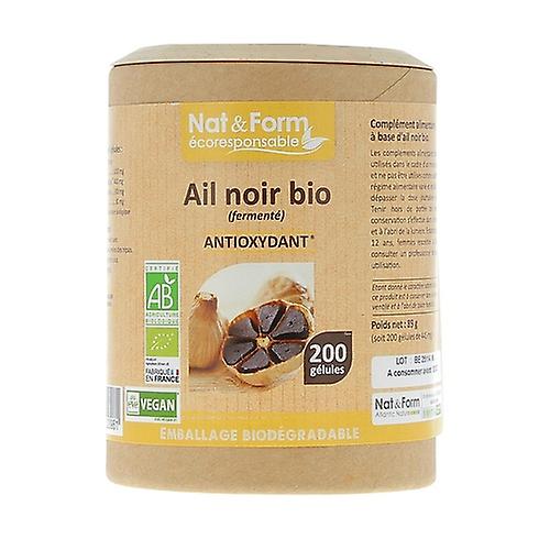 Organic Black Garlic - Eco Range 200 vegetable capsules