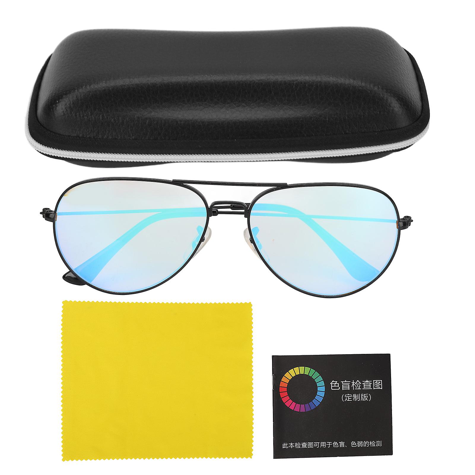 Lunettes correctrices de daltonisme vert rouge Lunettes de daltonisme à la mode à l’intérieur et à l’extérieur pour la conduite