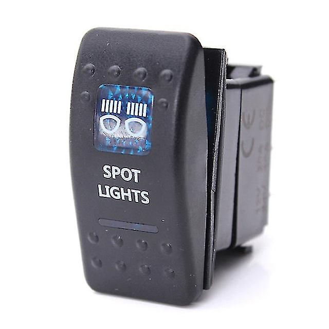 Car Boat Arb Carling Dual Led Back Light Rocker Switch Spst On-off 12/24v Ce 10a 3