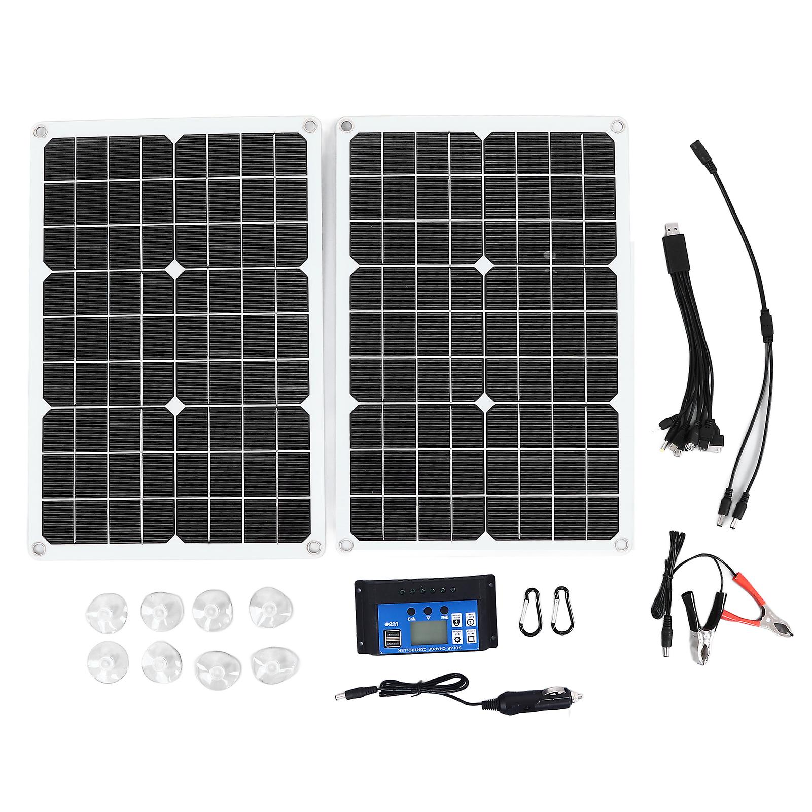 Portable Rechargeable LED Work Light Multifunctional Solar Power Battery Powered Work Lamp