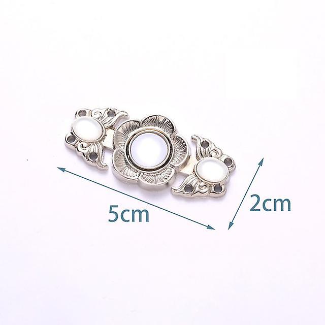 Metal Buttons with Retractable Button and Sewing-on Buckles