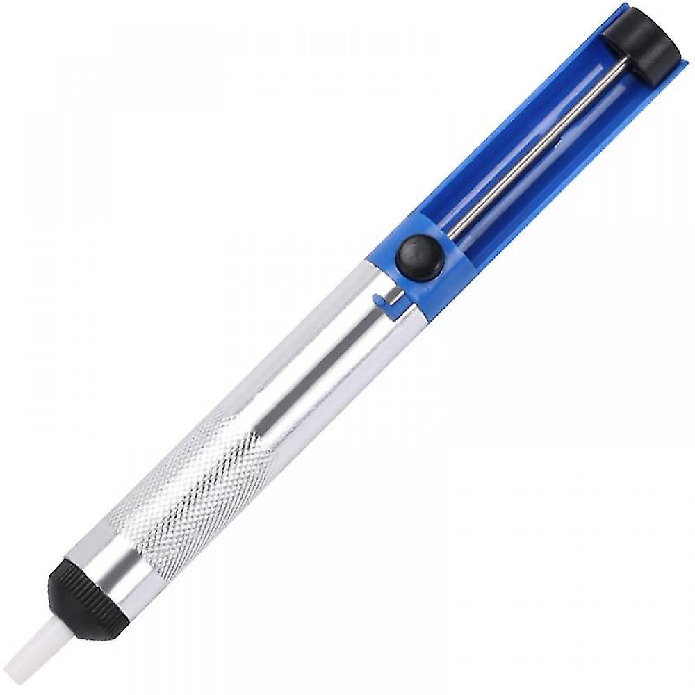 1pcs Aluminum Solder Suction Cup Desoldering Pump Tools,blue