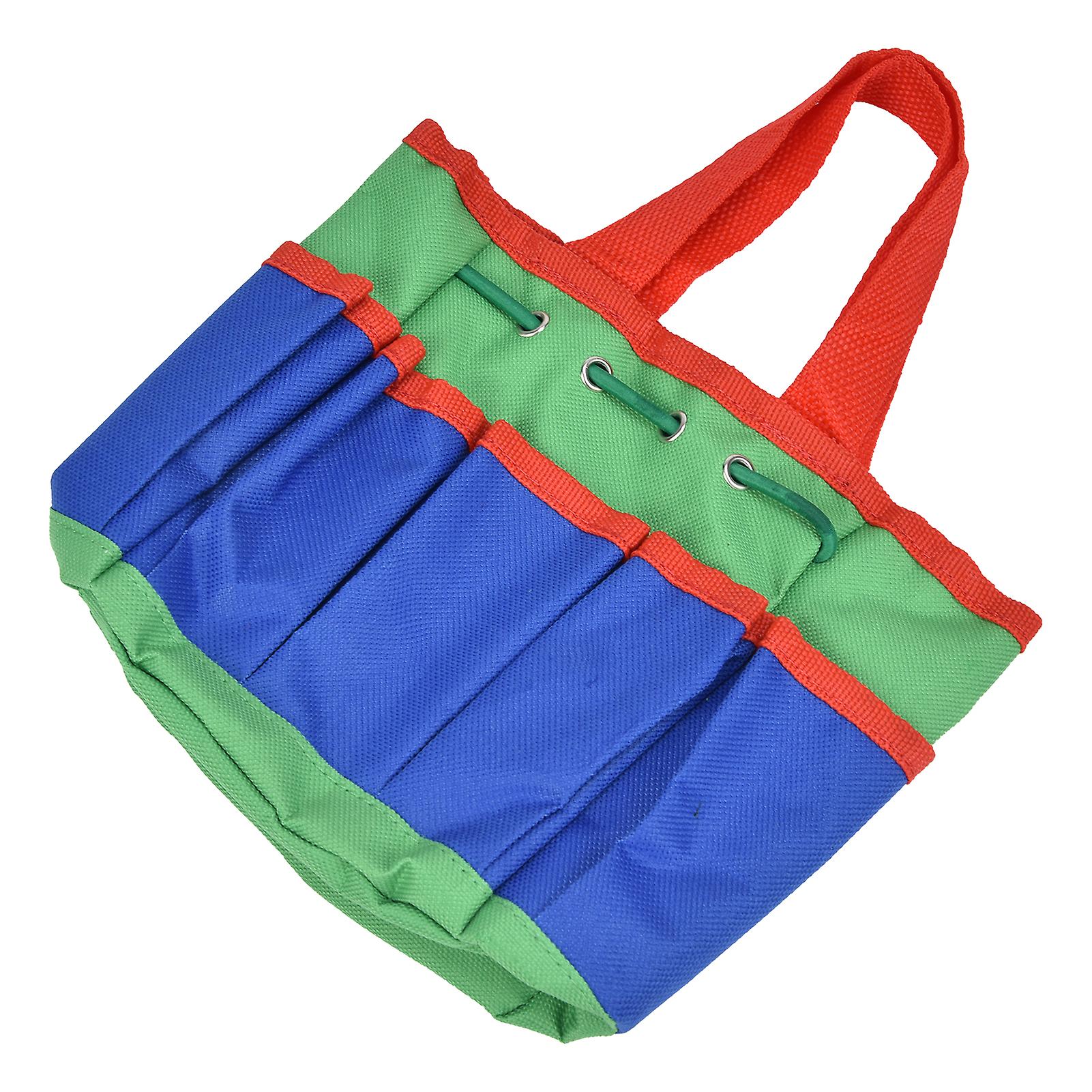 حقيبة أداة بوليستر حقيبة تخزين ذات سعة كبيرة طقم بستنة محمولة حقيبة أدوات جيب متعددة لعمال الأخشاب كهربائي بارع