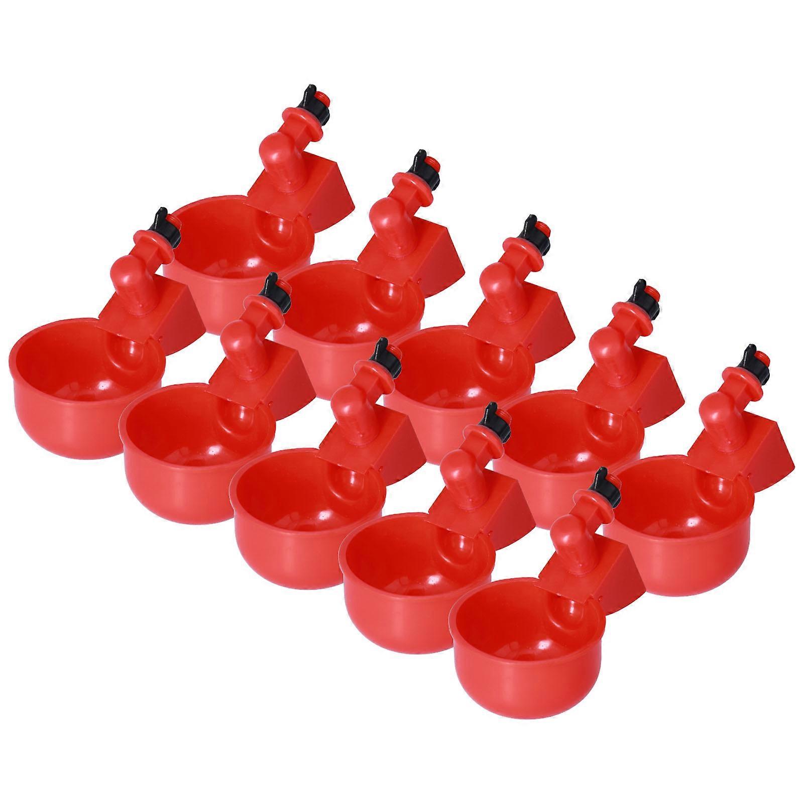 Automatic Chicken Waterer Hanging Water Cups for Quail Pigeon Duck Goose Pet Birds