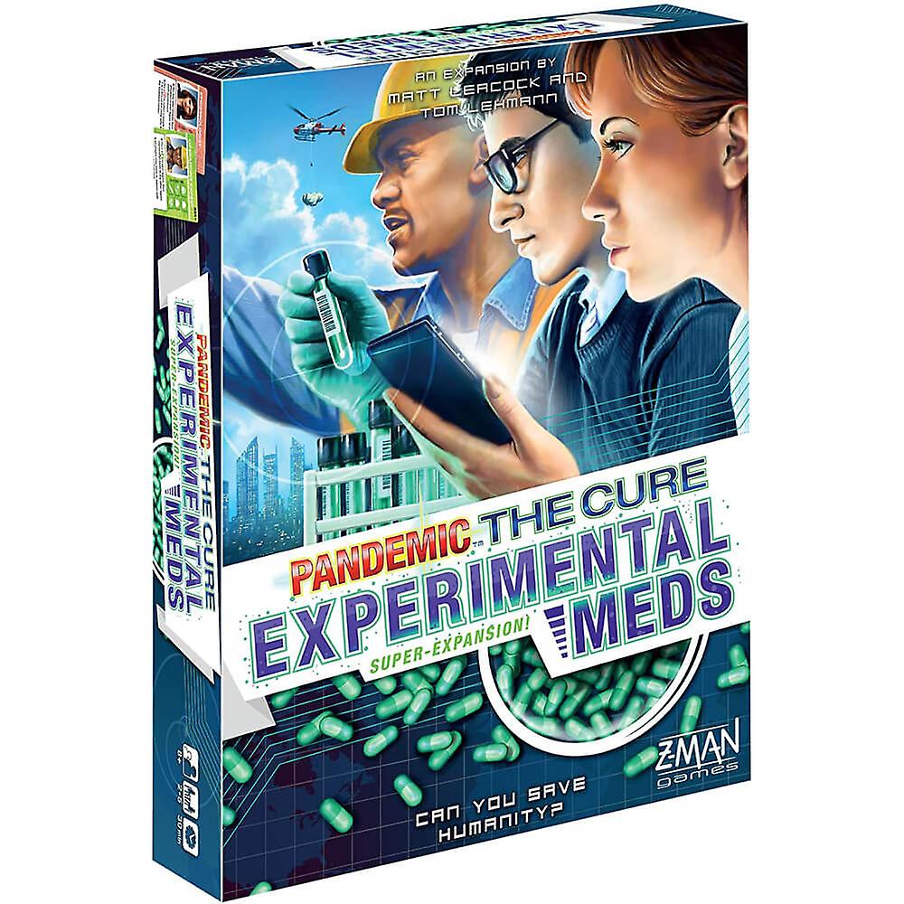 Z-Man Pandemic The Cure Experimental Meds Expansion Board Game 2 to 5 Players