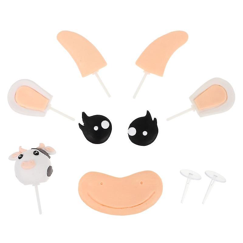 1pcs Cow Cake Decoration