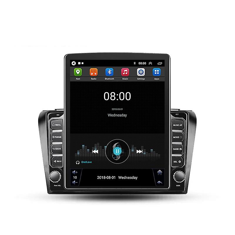 For Mazda3 BK 2003 - 2009 Car Radio Multimedia Video Player Navigation For Tesla Style 9.7 Inch