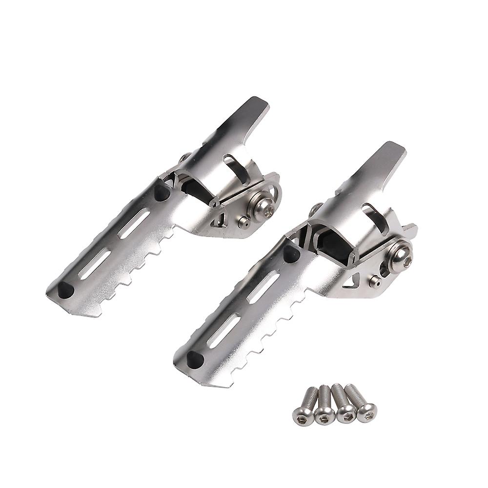 For Ducati Multistrada 950 950s 1200 1200s 1260 Enduro V4 V2 V2s Accessories Save Effort Front Foot Pegs Folding Footrests Clamp