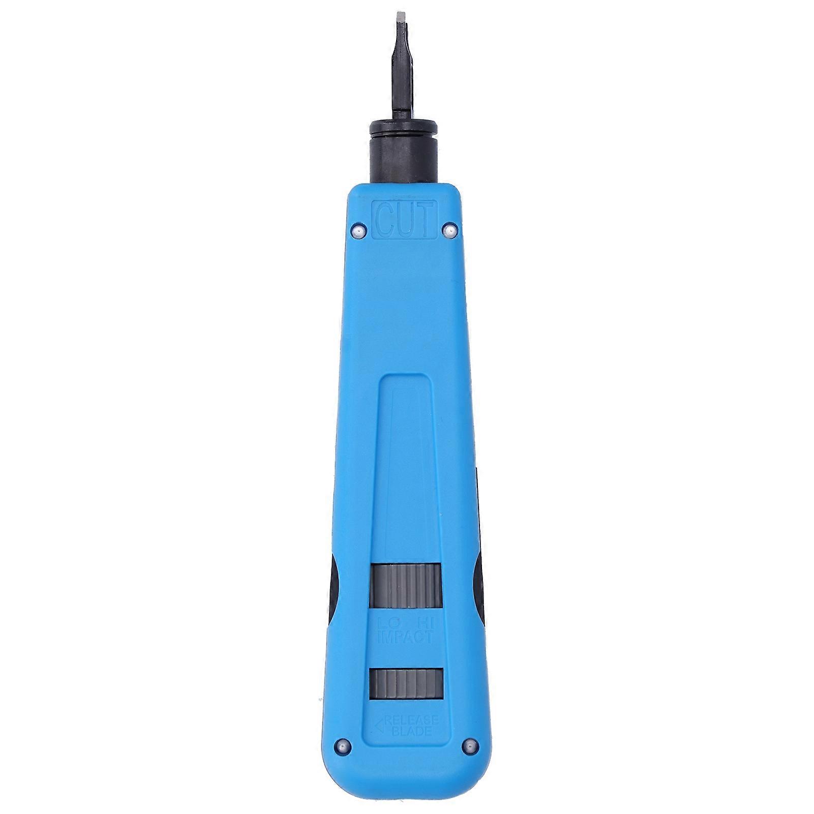 HT914B Punch Down Tool MultiFunctional Adjustable Wire Cutter Crimping Accessory