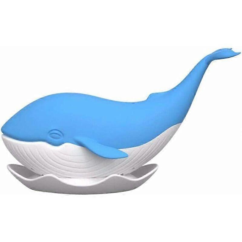 Cute Silicone Tea Infuser Whale Tea Strainer Filter Diffuser for Tea Coffee