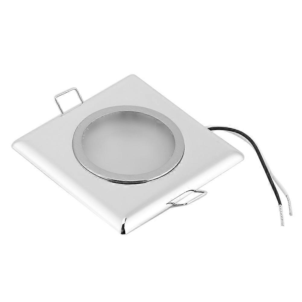 Square LED Interior Ceiling Light Low Voltage Roof Decorative Lamp Refitting for RV Yacht24V E2U512