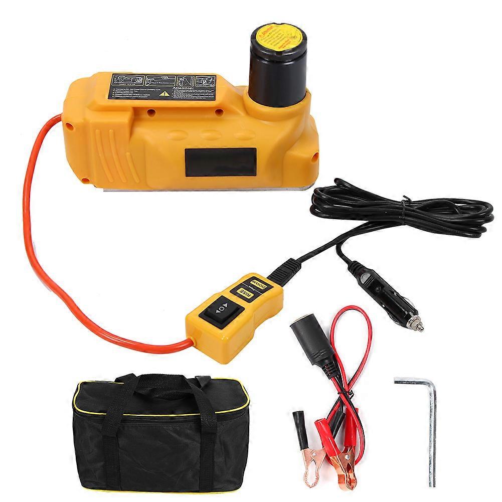6Ton Hydraulic Jack Tire Replace Car Automotive Roadside Emergency Tool DC12V E2U111