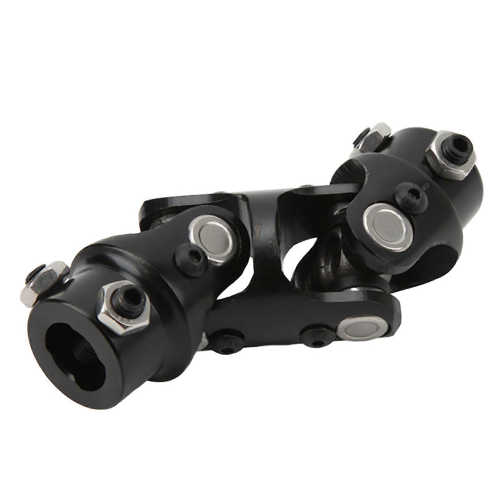 Double Steering U Joint 3/4in DD X 3/4in DD 5.2in Length Steering Column Shaft Coupler